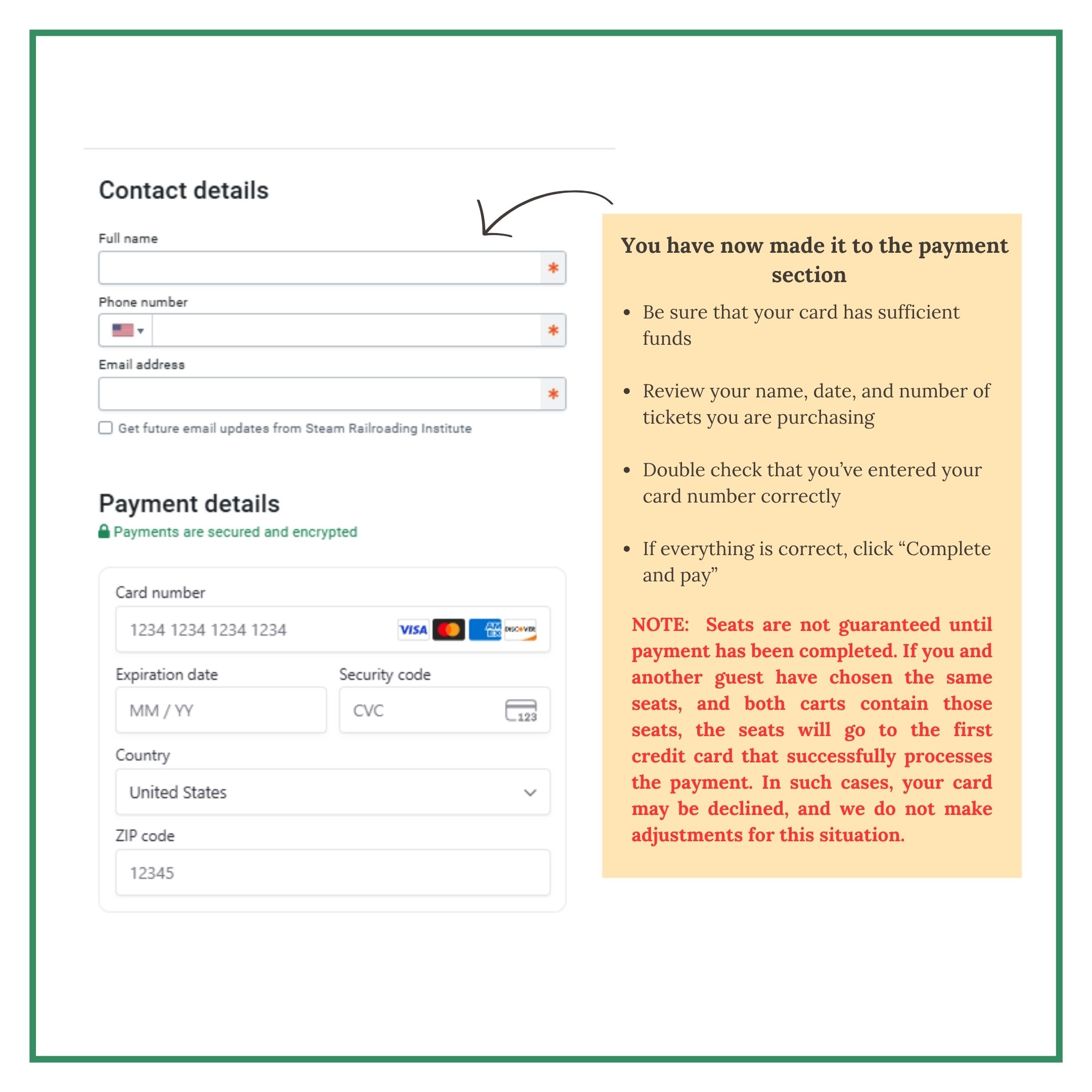 Ticket Purchasing Tutorial pg 5